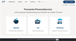 Desktop Screenshot of fp.no