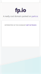 Mobile Screenshot of fp.io